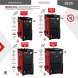 Котел твердотопливный ZEUS 32
